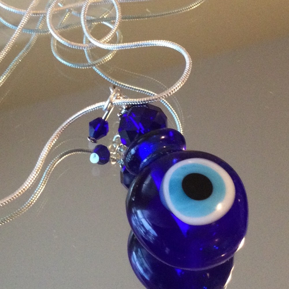 New Evil Eye Bottle necklace